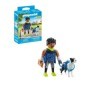 Playmobil - Figurina alergator cu animalut de colectie caine Border Collie Playmobil - 1